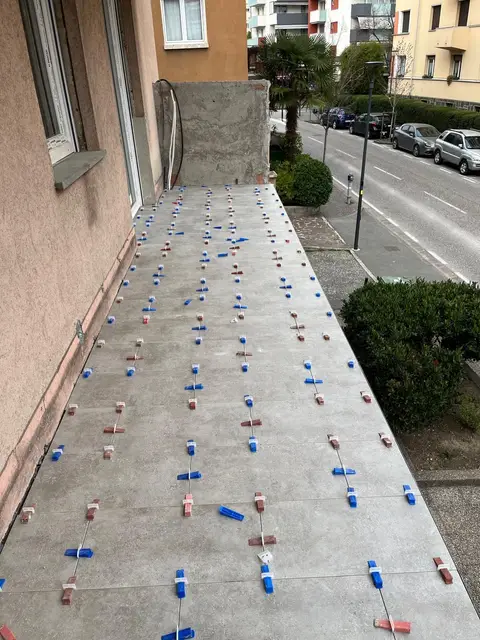 Pavimentazione balcone